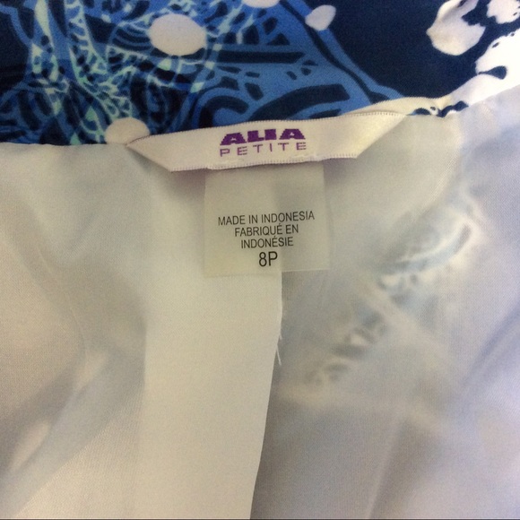 Alia Petite Open Jacket Size 8P - Picture 3 of 4